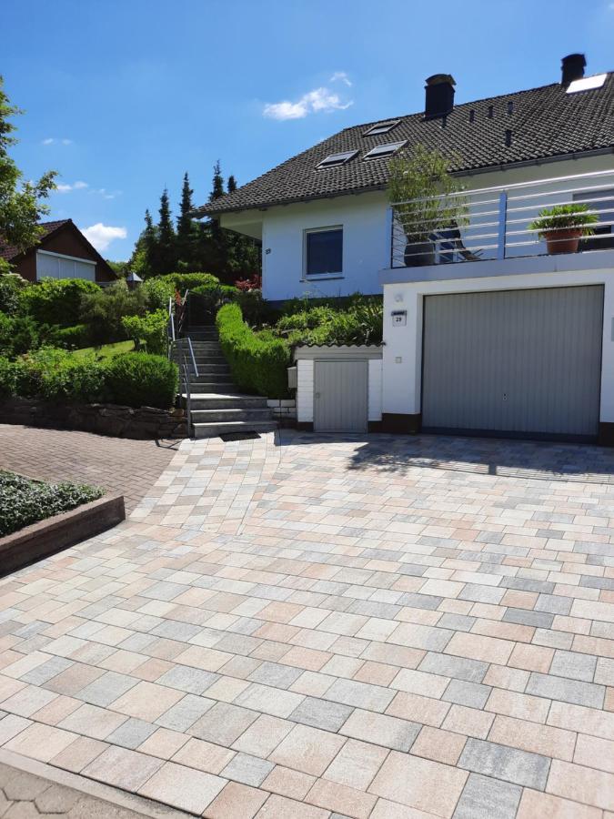 FEWO Zum Golfplatz Lügde Exterior foto