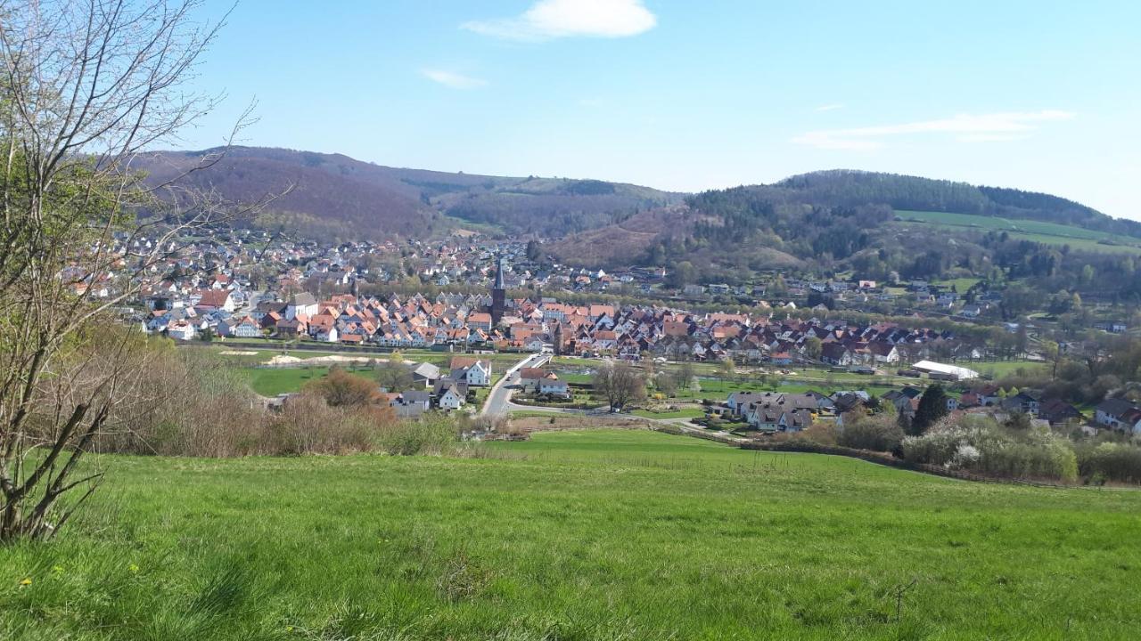 FEWO Zum Golfplatz Lügde Exterior foto